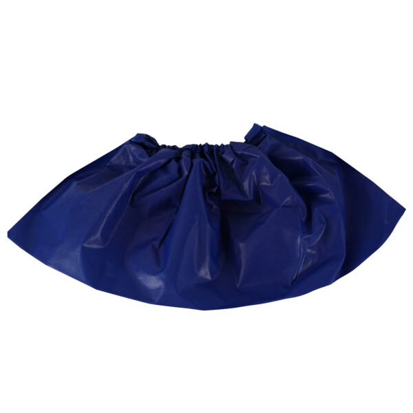 Blue waterproof elastic cover for outdoor furniture