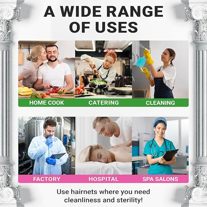 Nylon Hair nets for cooking