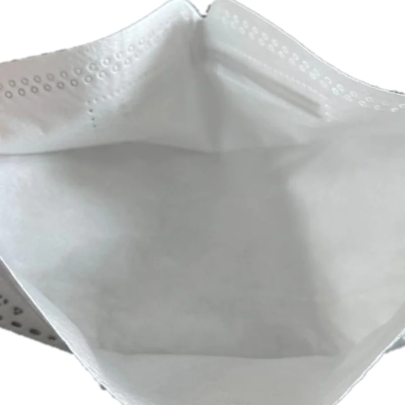 Inside view of protective face mask