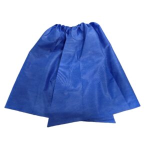 Blue surgical gown for medical use